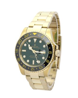 GMT-Master II Green Dial 116718LN Perspective View