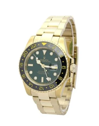 GMT-Master II Green Dial 116718LN Perspective View