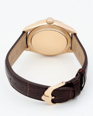 Cellini White Dial 5310 Rose Gold Close-Up Focus