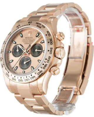 Daytona Rose Dial 116505 Perspective View