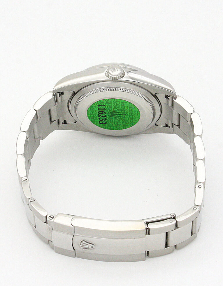 Oyster Perpetual Lady Black Dial 177200-2 Close-Up Focus