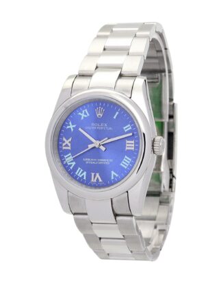 Oyster Perpetual Lady Blue Dial 177200 Perspective View