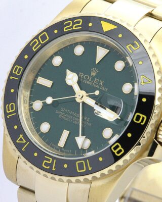 GMT-Master II Green Dial 116718LN Angle Detail