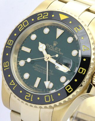 GMT-Master II Green Dial 116718LN Angle Detail