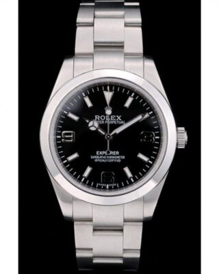 Superclone Explorer Black Dial 42002 Perspective View
