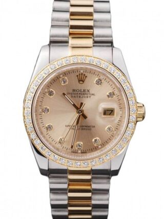 Superclone Datejust Gold Dial SRL40