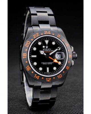 Superclone Explorer Black Dial 98240 Angle Detail