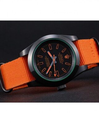 Milgauss Black Dial 622003 Close-Up Focus