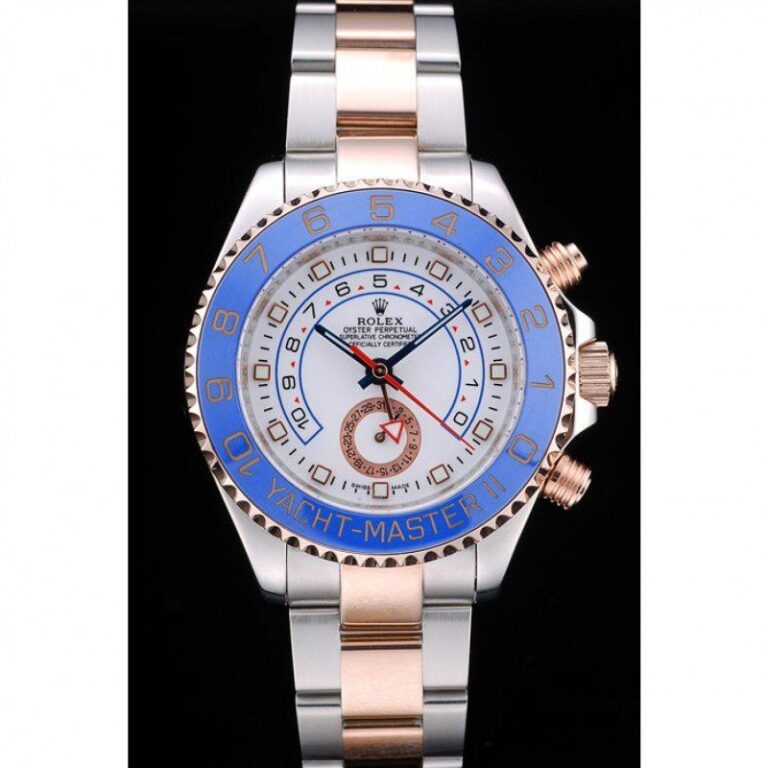 Yacht-Master White Dial REP016833 Perspective View
