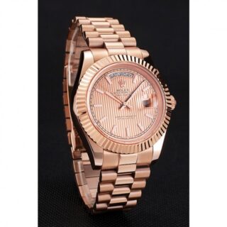 Superclone Day-Date Rose-Gold Dial REP016823 Angle Detail