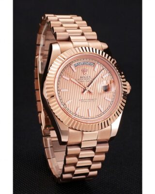 Superclone Day-Date Rose-Gold Dial REP016823 Angle Detail