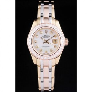Datejust White Dial RL42 Perspective View