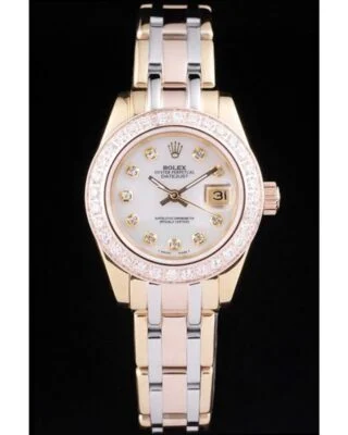 Datejust White Dial RL42 Perspective View