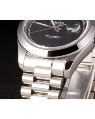 Superclone Day-Date Black Dial 80294 Feature Highlight