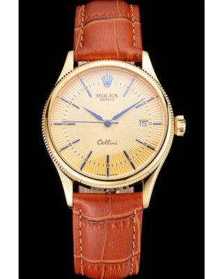 Superclone Cellini Gold Dial REP016797 Perspective View