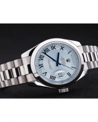 Day-Date White Dial RL197 Angle Detail