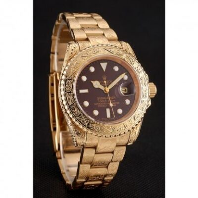 Submariner Brown Dial 1454070 Angle Detail
