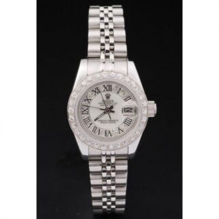 Superclone Datejust Diamond Dial SRL65 Perspective View