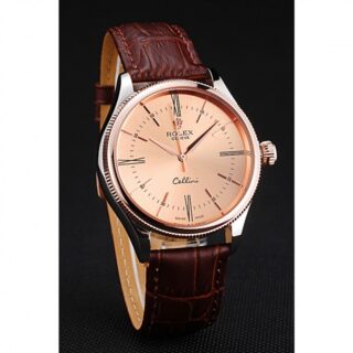 Cellini Orange Dial 622840 Angle Detail