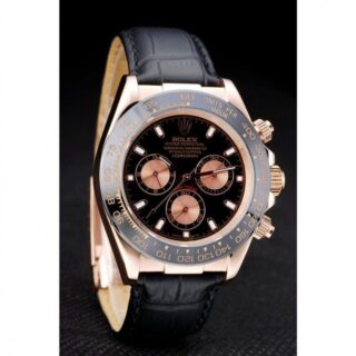 Daytona Black Dial REP016831 Angle Detail