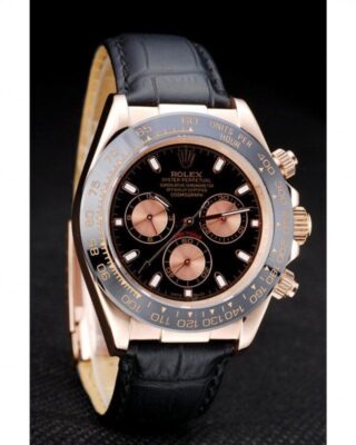 Daytona Black Dial REP016831 Angle Detail