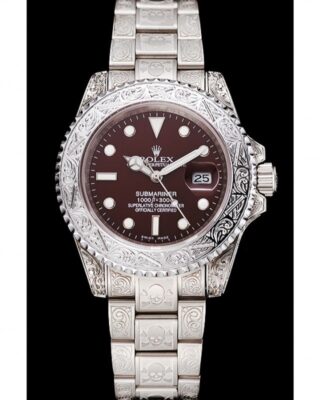 Superclone Submariner Brown Dial 1454092 Perspective View