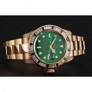 Superclone GMT-Master II Green Dial 1453748 Close-Up Focus