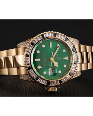 Superclone GMT-Master II Green Dial 1453748 Close-Up Focus