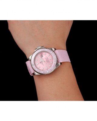 Submariner Pink Dial 1453866 Alternate Angle