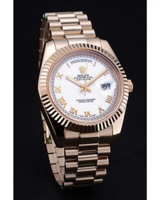 Day-Date White Dial 622546 Angle Detail