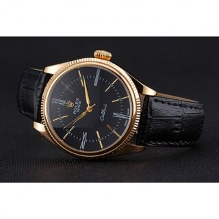 Cellini Black Dial 622832 Close-Up Focus
