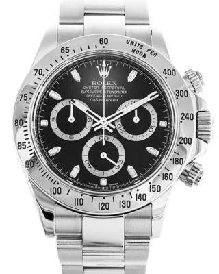Superclone Daytona Black Dial 116520