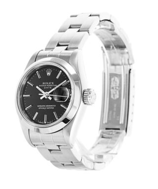 Datejust Black Dial 69160 Angle Detail