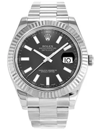 Datejust Black Dial 116334