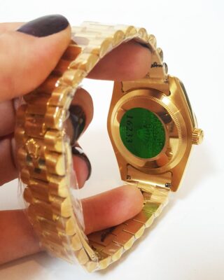 Day-Date Champagne Dial 1803 Design Element