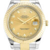 Fake Rolex Datejust II 41mm Gold Dial 116333