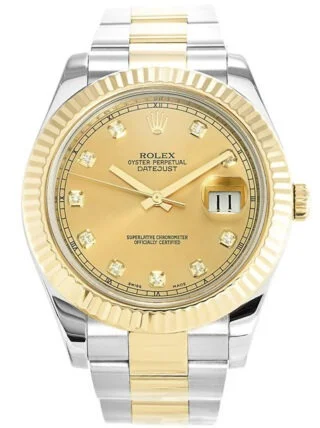 Datejust II Gold Dial 116333