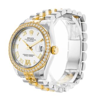 Datejust White Dial 178383 Perspective View