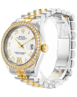 Datejust White Dial 178383 Perspective View