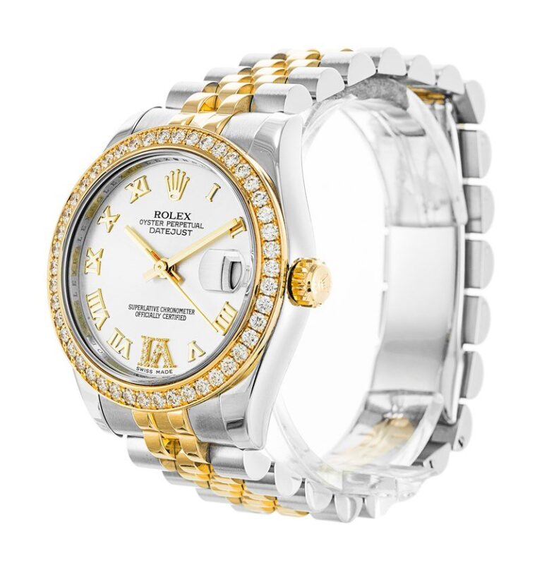 Datejust White Dial 178383 Perspective View