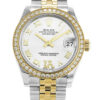 Fake Rolex Datejust 31mm White Dial 178383