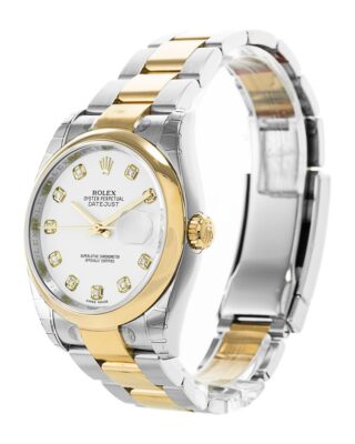 Datejust White Dial 116203 Perspective View