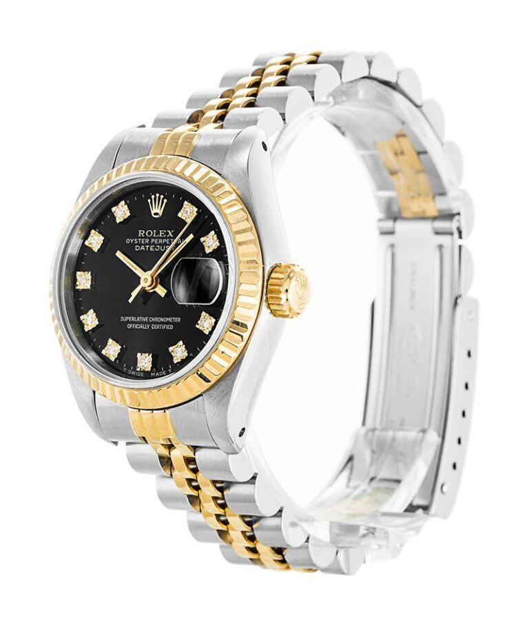 Datejust Black Dial 69173 Perspective View