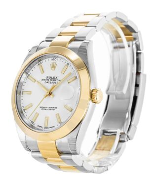 Datejust II White Dial 126303 Perspective View