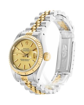 Datejust Gold Dial 69173 Angle Detail