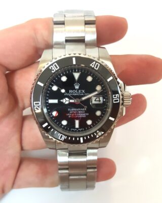 Submariner Black Dial 116610LN Perspective View