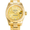 Fake Rolex Datejust 26mm Gold Dial 179178