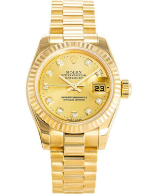Datejust Gold Dial 179178