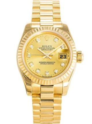 Datejust Gold Dial 179178