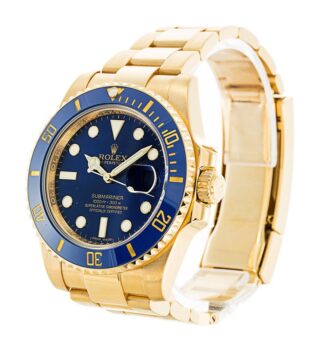 Submariner Blue Dial 116618LB Perspective View